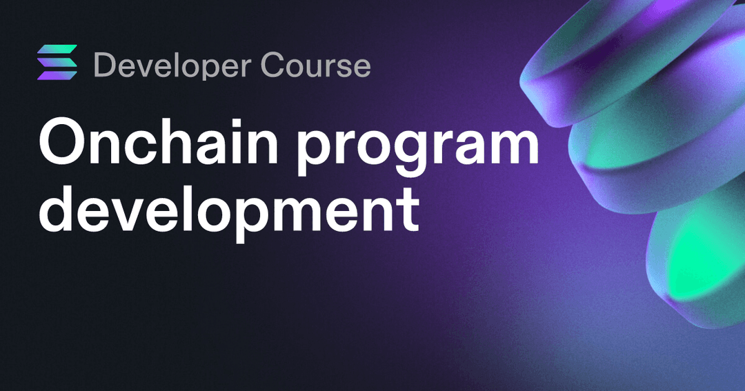 Onchain program development